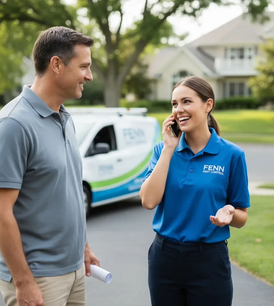 Fenn Pest Control customer support in Robbins